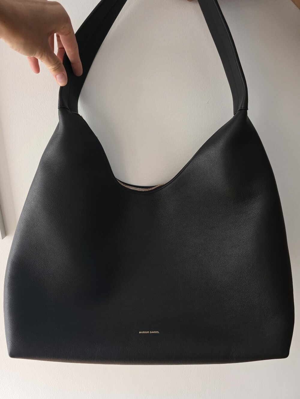 Mansur Gavriel Maxi Hobo Black (NWT) HOT DEAL
